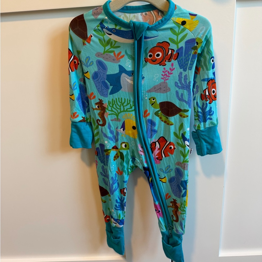 Little Sleepies Blue Ocean Adventure Footies